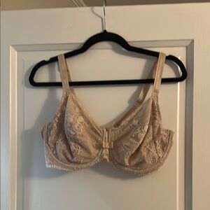 Chantelle day to night underwire bra: color nude blush